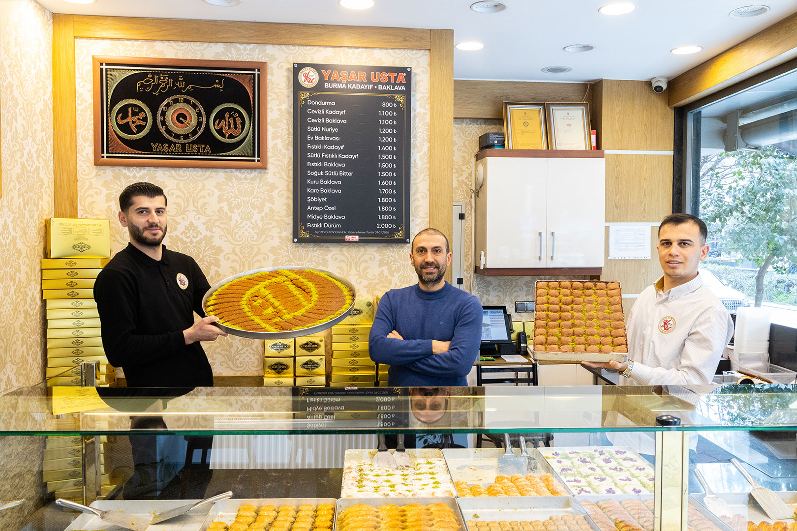 Mahmut Börü Zeytinburnu tezgahında